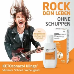 KETOconazol Klinge® Shampoo 20 mg/g, 60 ml