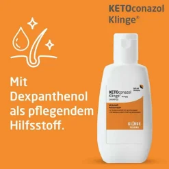KETOconazol Klinge® Shampoo 20 mg/g, 60 ml