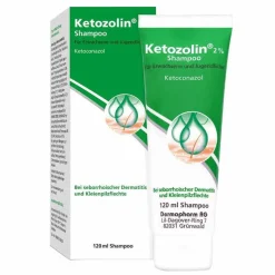 Ketozolin 2 % Shampoo , 2x120 ml