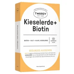 Kieselerde + Biotin Kapseln vegan, 60 St