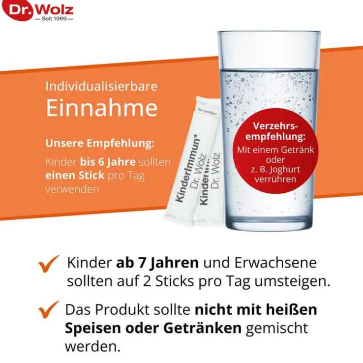Kinderimmun Dr. Wolz Pulver, 30X2 g