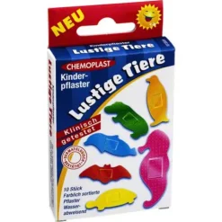 Kinderpflaster lustige Tiere, 10 St