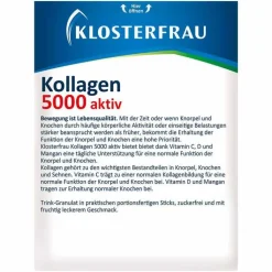 Klosterfrau Kollagen 5000 aktiv Granulat Sticks, 20 St