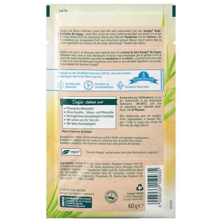 Kneipp Badekristalle Be Happy, 60 g