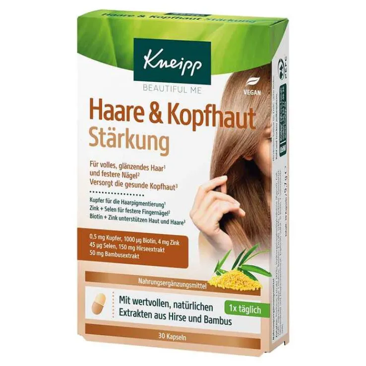 Kneipp Haare & Kopfhaut Stärkung Kapseln, 30 St