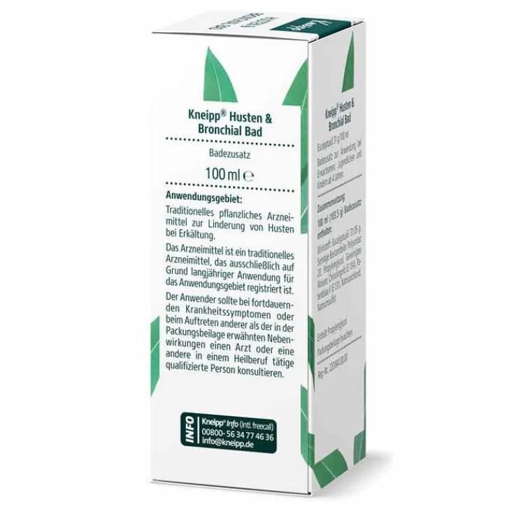 Kneipp Husten & Bronchial Bad Arzneibad, 100 ml