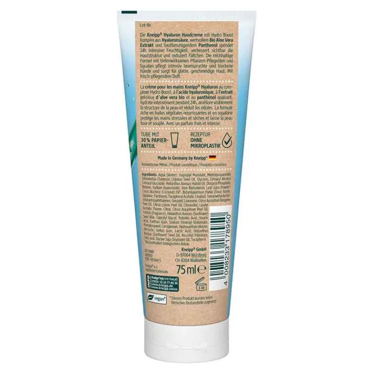 Kneipp Hyaluron Handcreme, 75 ml