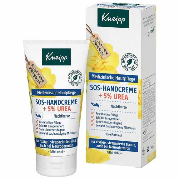Kneipp SOS-Handcreme + 5% Urea Nachtkerze, 50 ml