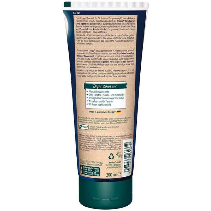 Kneipp Wirkdusche Gute Nacht, 200 ml