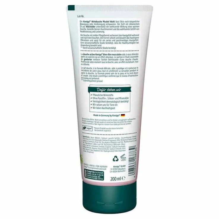 Kneipp Wirkdusche Muskel Wohl, 200 ml