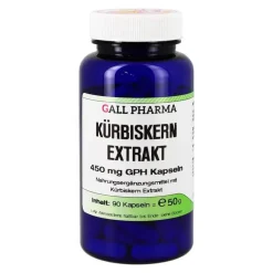 Kürbiskern Extrakt 450 mg GPH Kapseln, 90 St