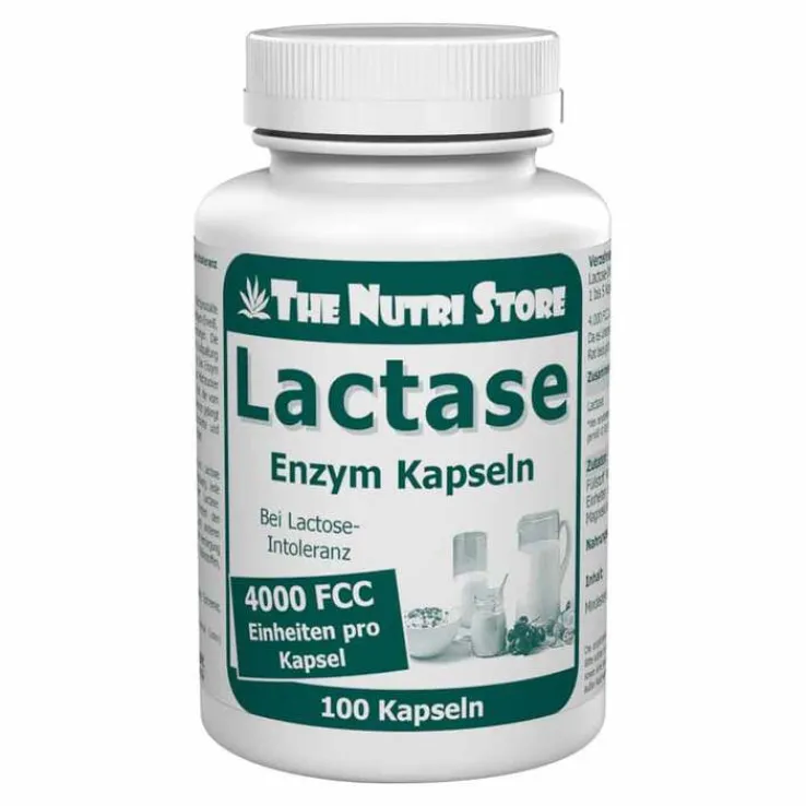 Lactase 4000 FCC Enzym Kapseln, 100 St