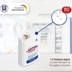 Lactase 14000 FCC Tabletten im Spender, 80 St