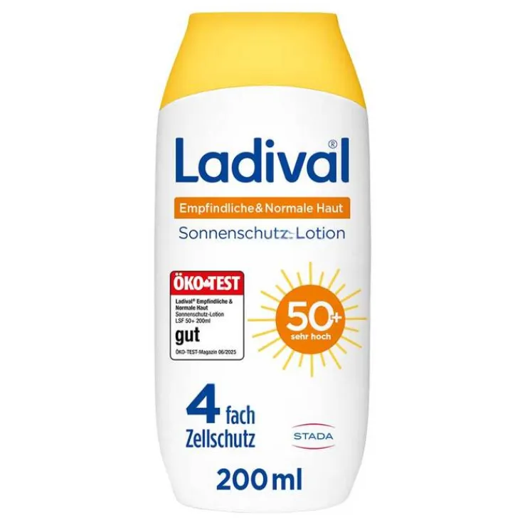 Ladival empfindliche & normale Haut Lotion LSF 50 + , 200 ml