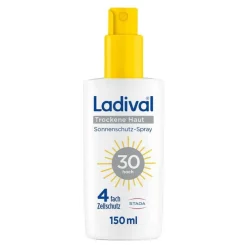 Ladival trockene Haut Sonnenschutz-Spray LSF 30, 150 ml