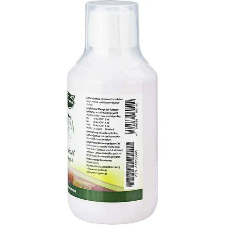 Lapura Lachsöl für Hunde / Katzen / Pferde, 250 ml