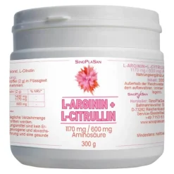 L-Arginin / L-Citrullin Aminosäure Pulver, 300 g