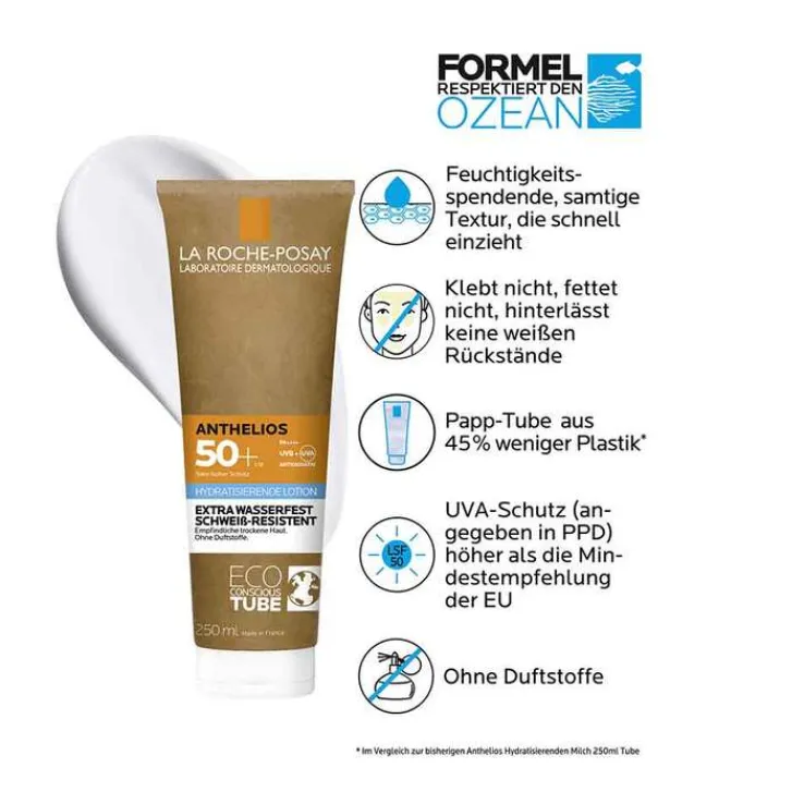 La Roche Posay Anthelios Milch LSF 50+ Papp-Tube, 250 ml