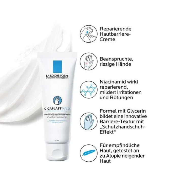 La Roche Posay Cicaplast Handcreme, 100 ml