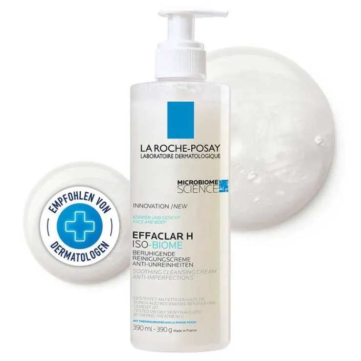 La Roche Posay Effaclar H Iso-Biome Reinigungscreme, 390 ml