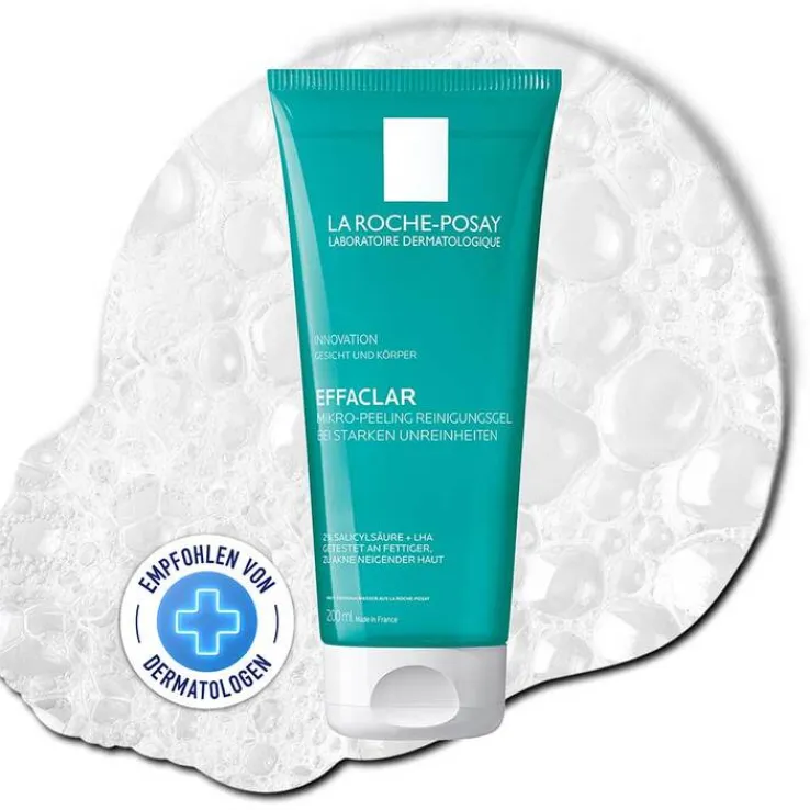 La Roche Posay Effaclar Mikro-Peeling Reinigungsgel, 200 ml