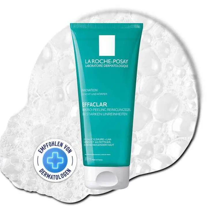 La Roche Posay Effaclar Mikro-Peeling Reinigungsgel, 200 ml