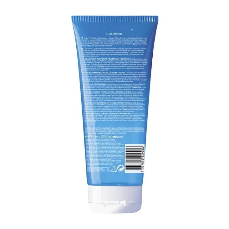 La Roche Posay Effaclar schäumendes Reinigungsgel, 300 ml