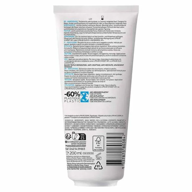 La Roche Posay Lipikar Baume light, 200 ml