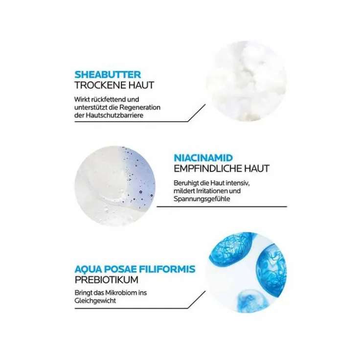 La Roche-Posay Lipikar Dusch- und Badeöl AP + , 750 ml