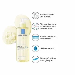 La Roche-Posay Lipikar Dusch- und Badeöl AP + , 400 ml