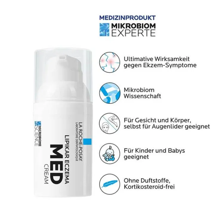 La Roche Posay Lipikar Eczema Med Creme, 30 ml