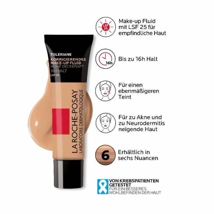 La Roche-Posay Toleriane Fluide Make-up Nr.10, 30 ml