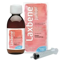 Laxbene® junior 500 mg Lösung für Kinder von 6 Monaten - 8 Jahre, 200 ml