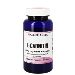 L-Carnitin 500 mg GPH Kapseln, 60 St