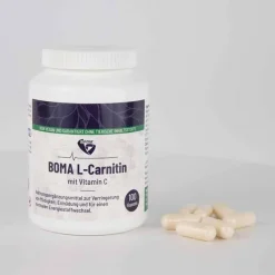 L-Carnitin 500 mg mit Vitamin C Kapseln, 100 St