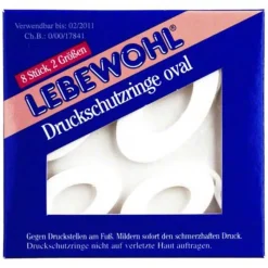 Lebewohl Druckschutzringe ov, 8 St