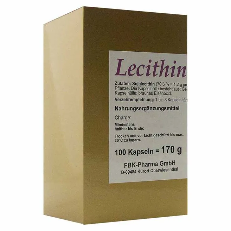 Lecithin 1200 Kapseln, 100 St