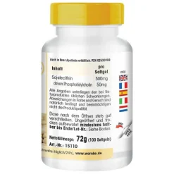 Lecithin 500 mg Kapseln, 100 St