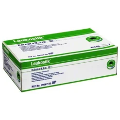 Leukosilk® 2,50 cm x 9,2 m, 12 St