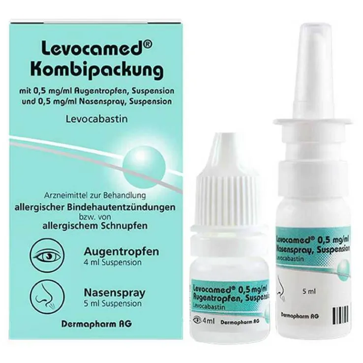 Levocamed Kombi 0,5 mg / ml AT + 0,5 mg / ml Nasenspray , 1 St