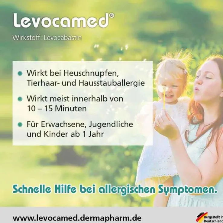 Levocamed 0,5 mg / ml Nasenspray Suspension, 5 ml