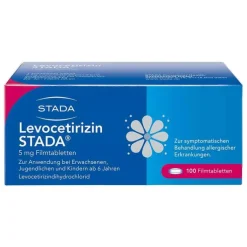 Levocetirizin STADA 5 mg Filmtabletten, 100 St