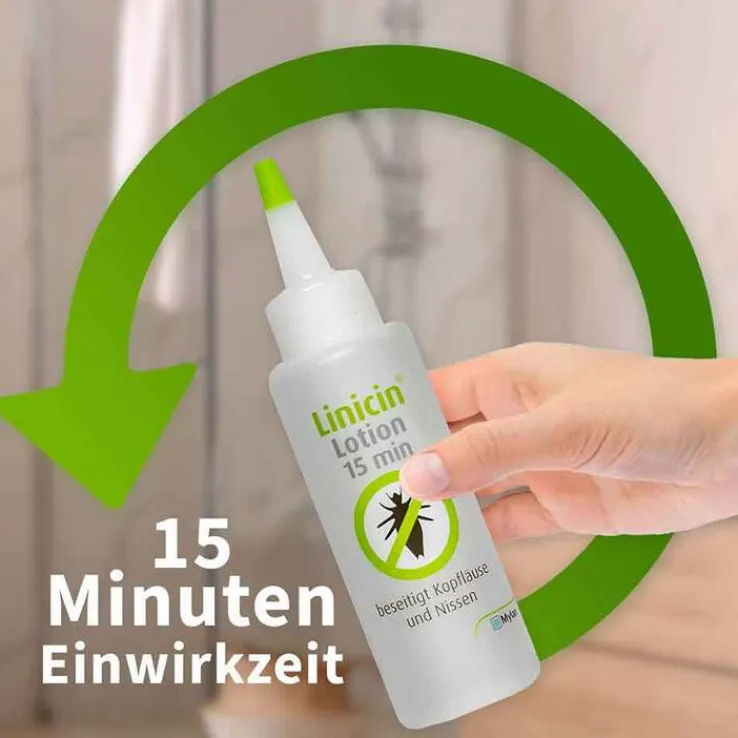 Linicin® Lotion 15 min mit Läusekamm, 100 ml