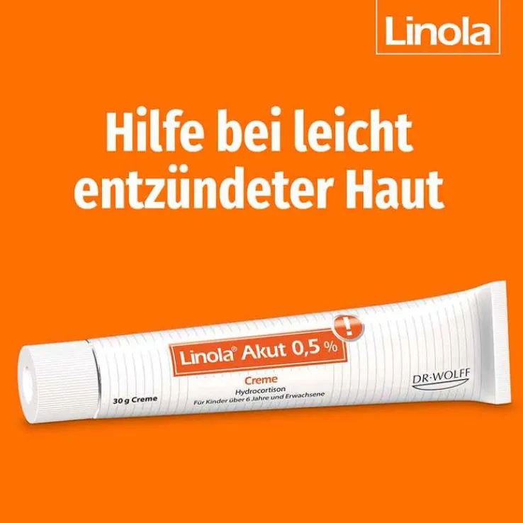 Linola® Akut 0,5% Hydrocortison Creme, 30 g