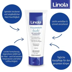 Linola Hautmilch leicht, 200 ml