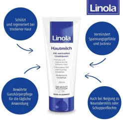 Linola Hautmilch, 200 ml