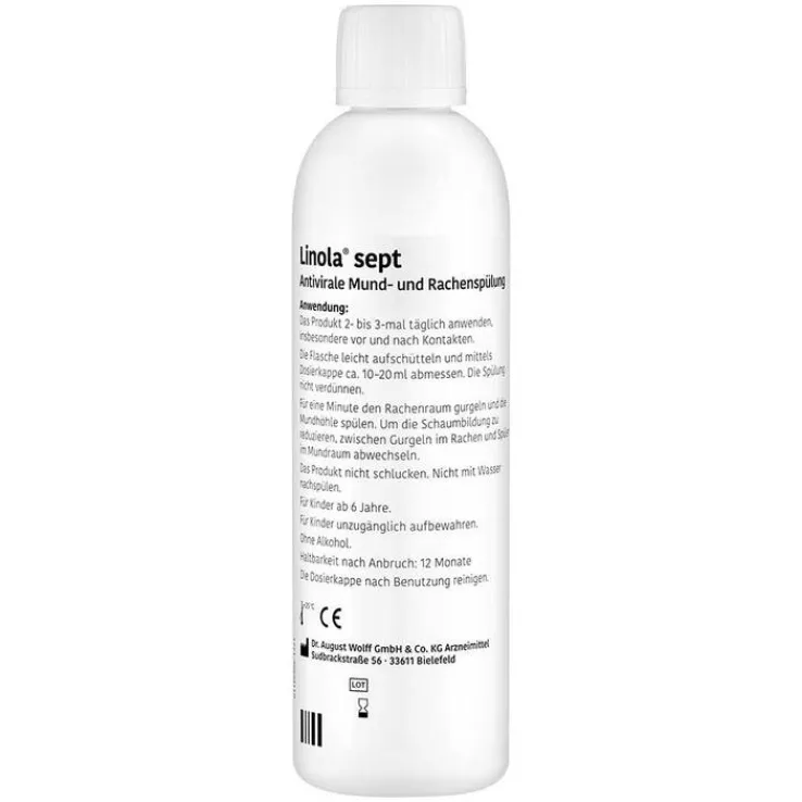 Linola sept Mund- und Rachenspülung, 300 ml