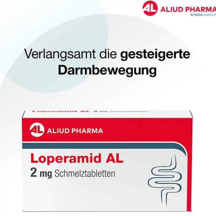 Loperamid AL 2 mg Schmelztabletten, 12 St