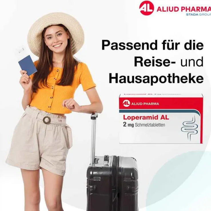 Loperamid AL 2 mg Schmelztabletten, 12 St