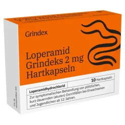 Loperamid Grindeks 2 mg Hartkapseln, 10 St